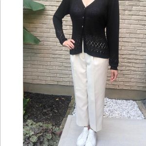 Holt Renfrew Vintage Black Cardigan